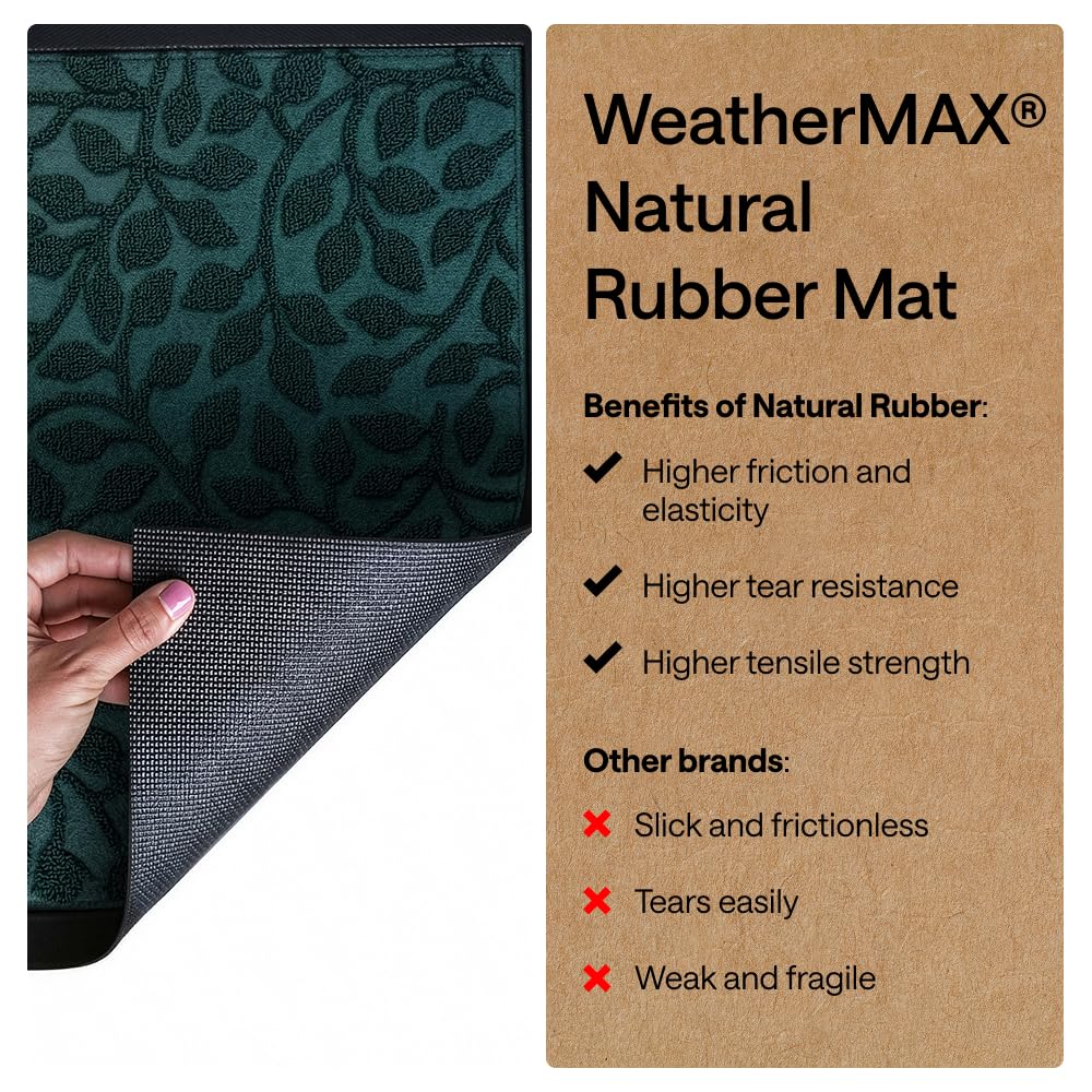 Gorilla Grip WeatherMAX topside is stain and fade resistant for long-lasting color.