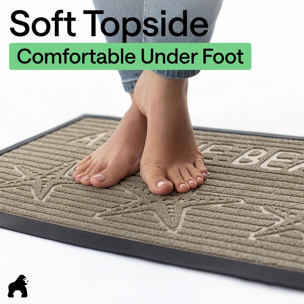 GORILLA GRIP WeatherMAX doormat climate-certified for sustainable use