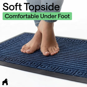 GORILLA GRIP weatherproof mat ideal for indoor and outdoor spaces.