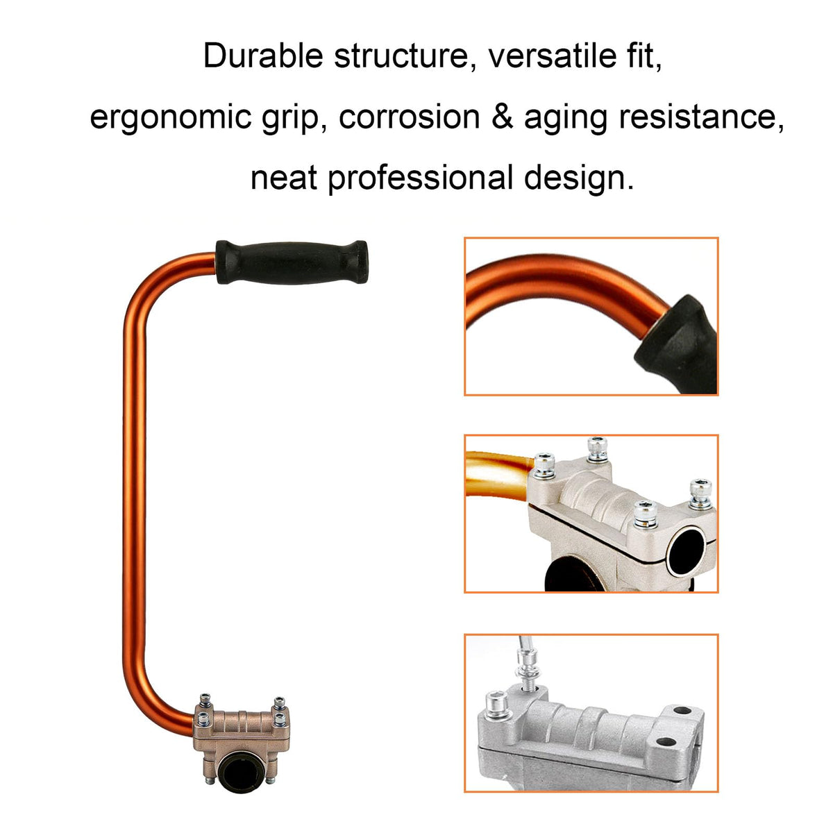 GOROBU foam grip provides comfortable handling during long trimming sessions.