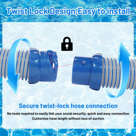 GOROBU hose inner diameters optimize water flow for better suction.