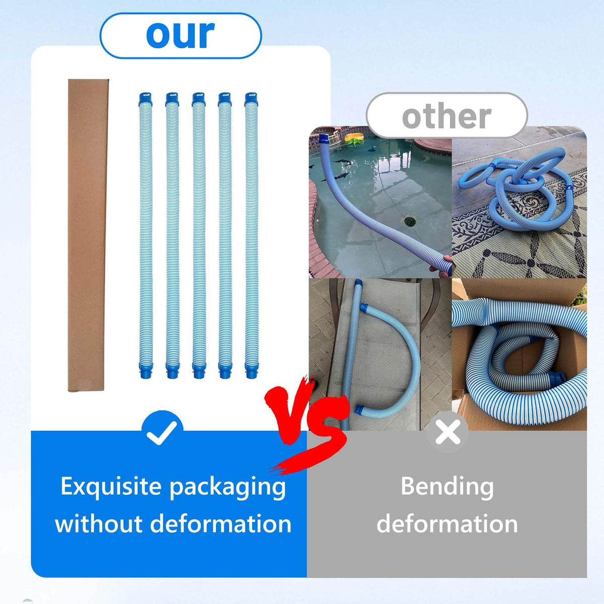 GOROBU nine-pack provides ready replacements for full hose assemblies.