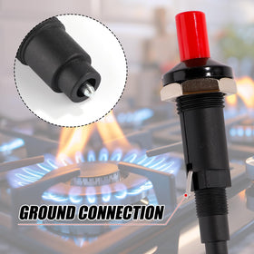 Gosknor ceramic-metal igniter body designed for durability