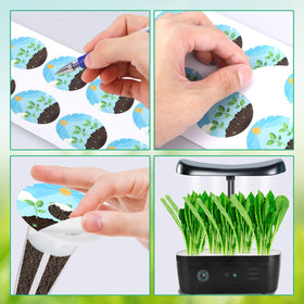 Gosknor grow basket labels 4-3cm fit most baskets for tracking