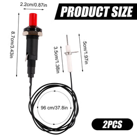 Gosknor ignition wire 96cm for flexible grill placement