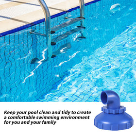 Gosknor pool jet nozzle connecting to pool inlet