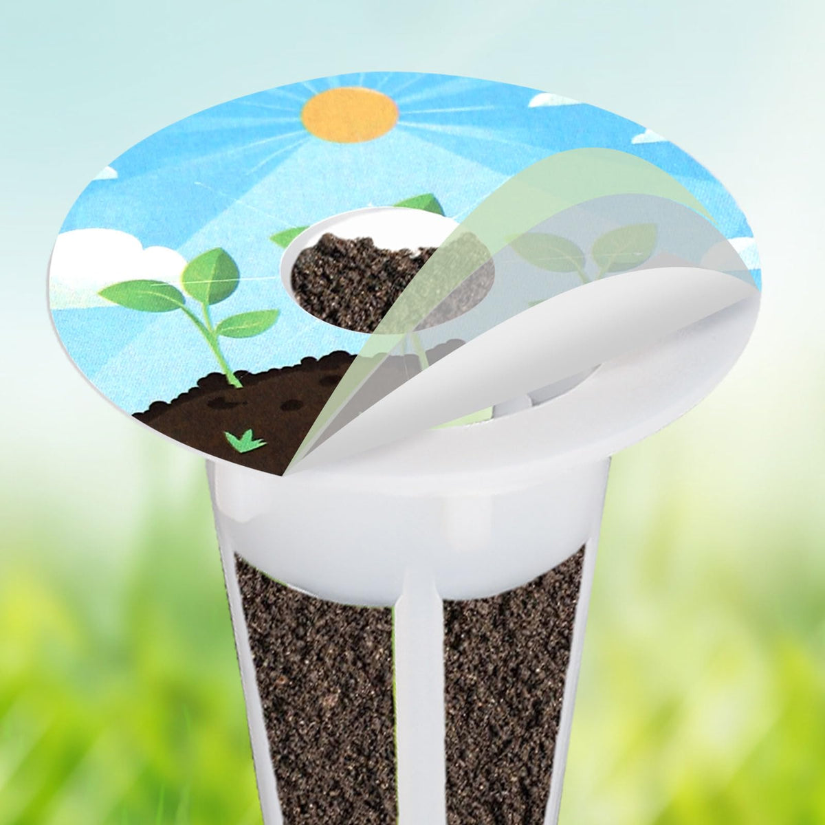 Gosknor plant growth tracking labels help monitor progress