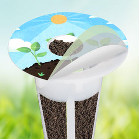 Gosknor plant growth tracking labels help monitor progress