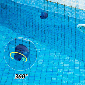 Gosknor pool jet nozzle in use directing water flow
