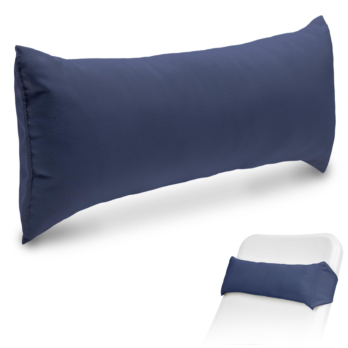 GoSports Coast Modern lounge chair pillow on chair back with universal fit for outdoor seating