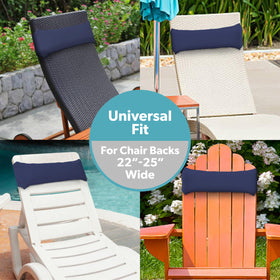 GoSports Coast Modern pillow waterproof design is ideal for poolside lounging