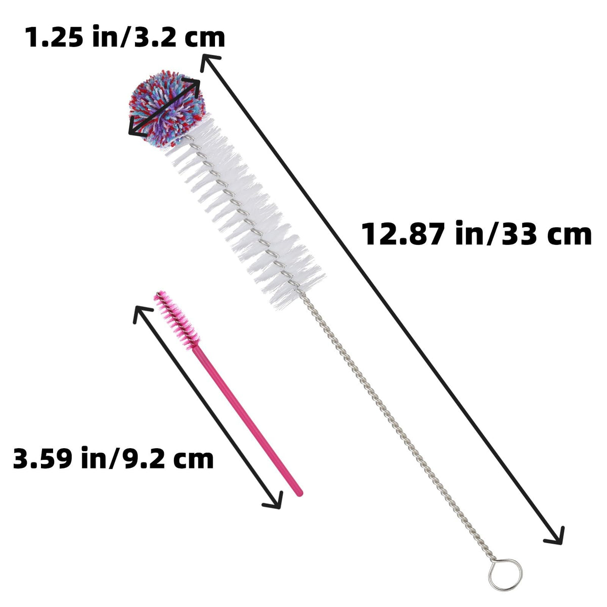 GOSYUNME blue cleaning brush for feeders and bottles.