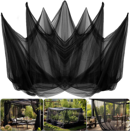 Gotorido mosquito netting patio bundle protects plants while letting light through.