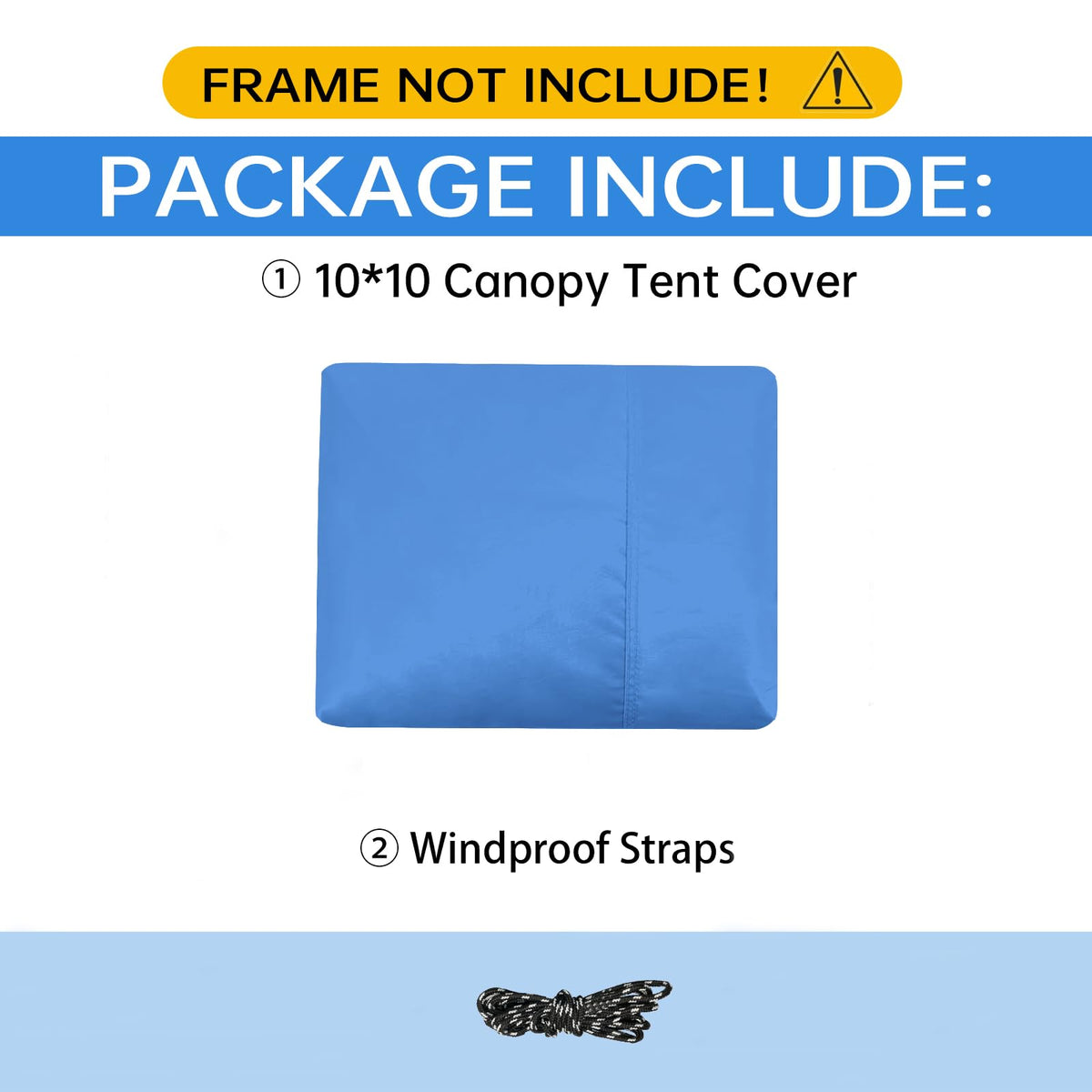 GOTRUTH easy-install canopy top shown on frame