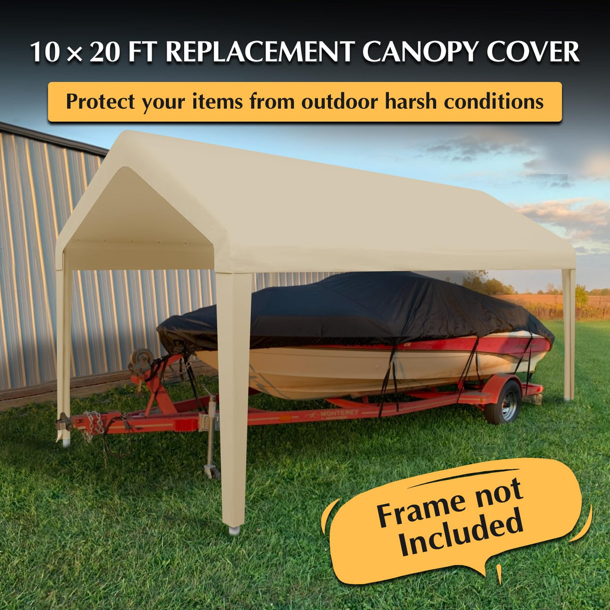 GOTRUTH warranty and support information for carport covers
