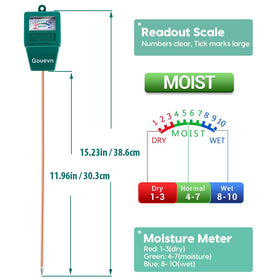 Gouevn indoor outdoor plant care tool for easy moisture checks