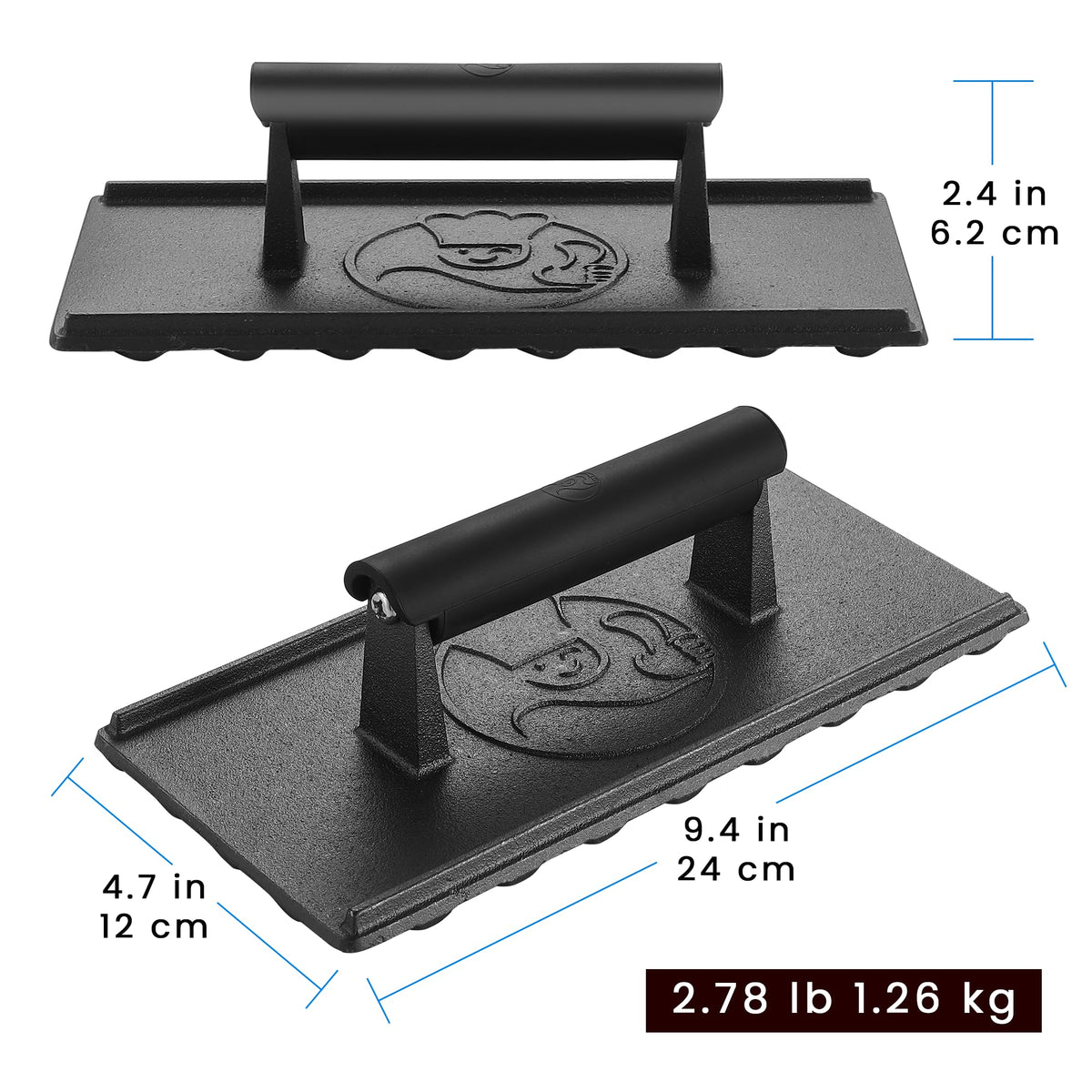 Gourmet Easy giftable grill press package ideal for gifting cooks