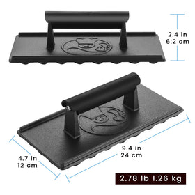 Gourmet Easy giftable grill press package ideal for gifting cooks