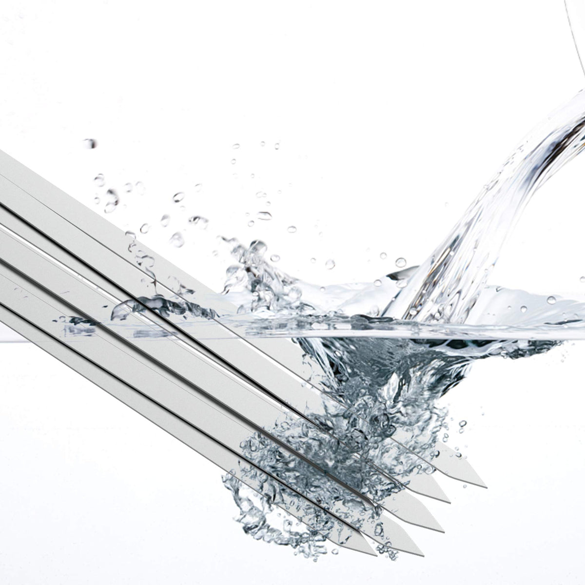 GOUTIME heavy-duty stainless steel construction resists bending at high heat