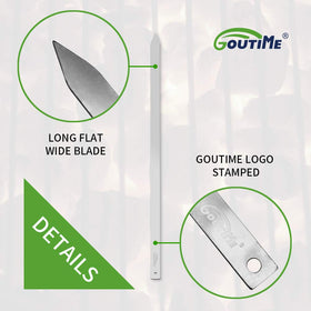 GOUTIME storage bag included to protect skewers between uses