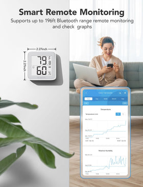 GoveeLife free data storage and export for trends.