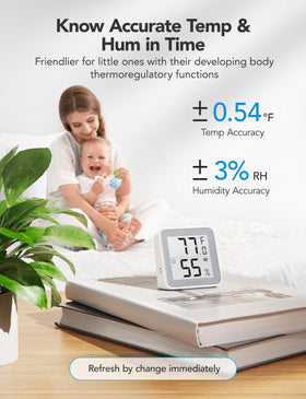 GoveeLife Swiss-made sensor delivers precise readings.