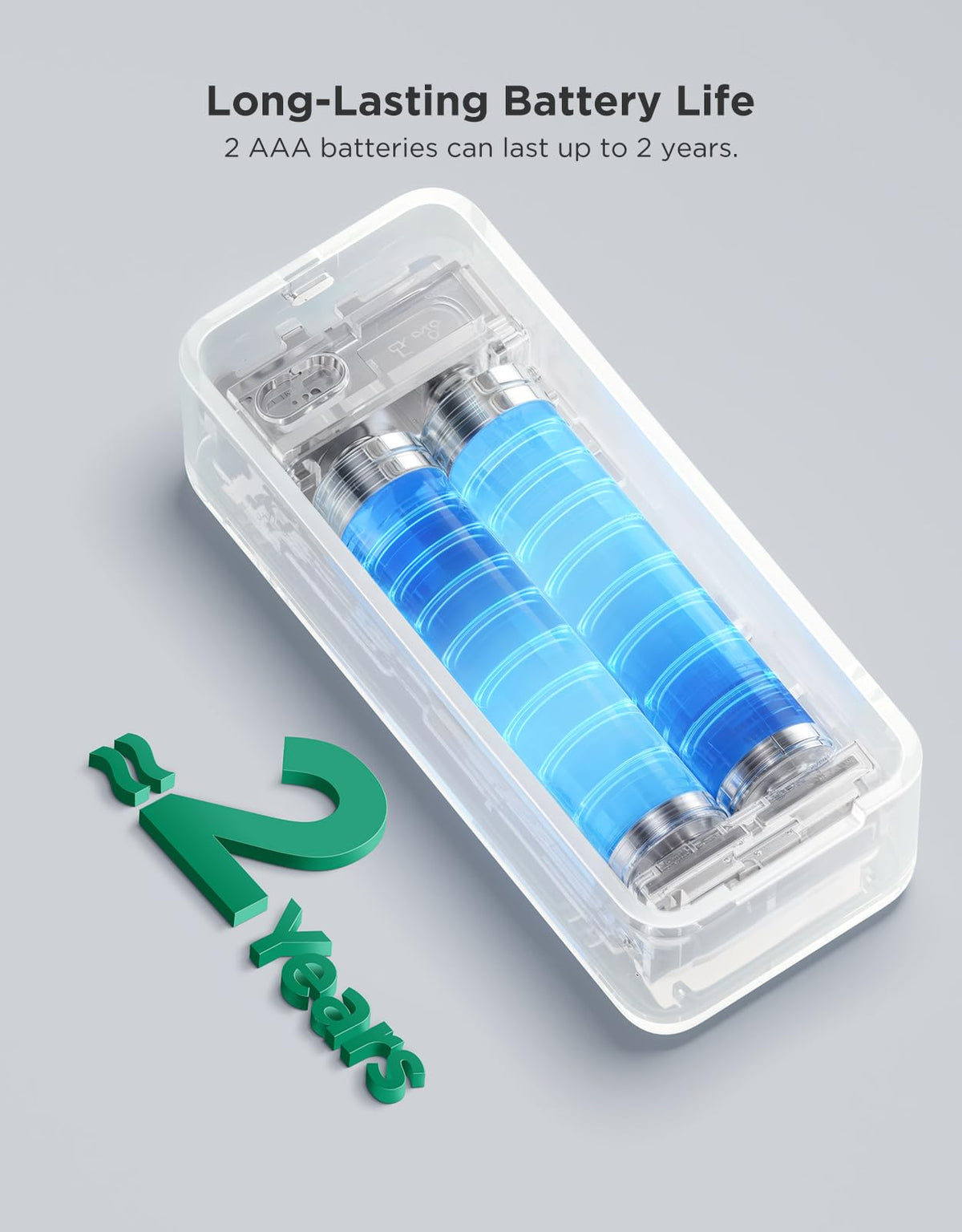 GoveeLife H5110 sensor powered by two AAA batteries for long life