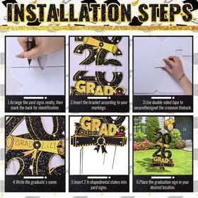 Govpy 2026 black and gold design creates a festive graduation mood.
