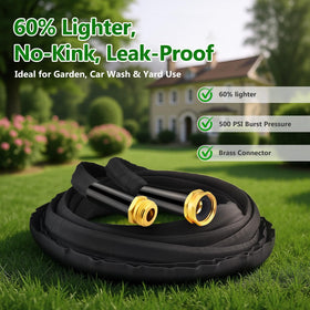 GOXAWEE hose with aluminum-plated copper fittings for leak-free connections