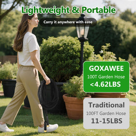 GOXAWEE kink-free design for smooth watering around corners