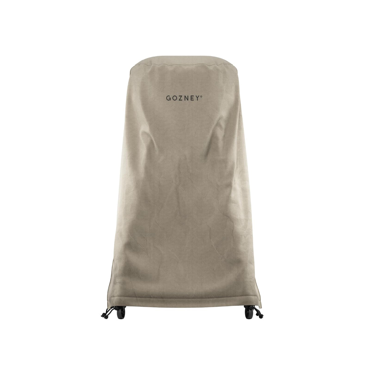 Gozney Arc XL stand cover fabric close-up highlights water repellency and UV protection