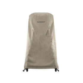 Gozney Arc XL stand cover fabric close-up highlights water repellency and UV protection