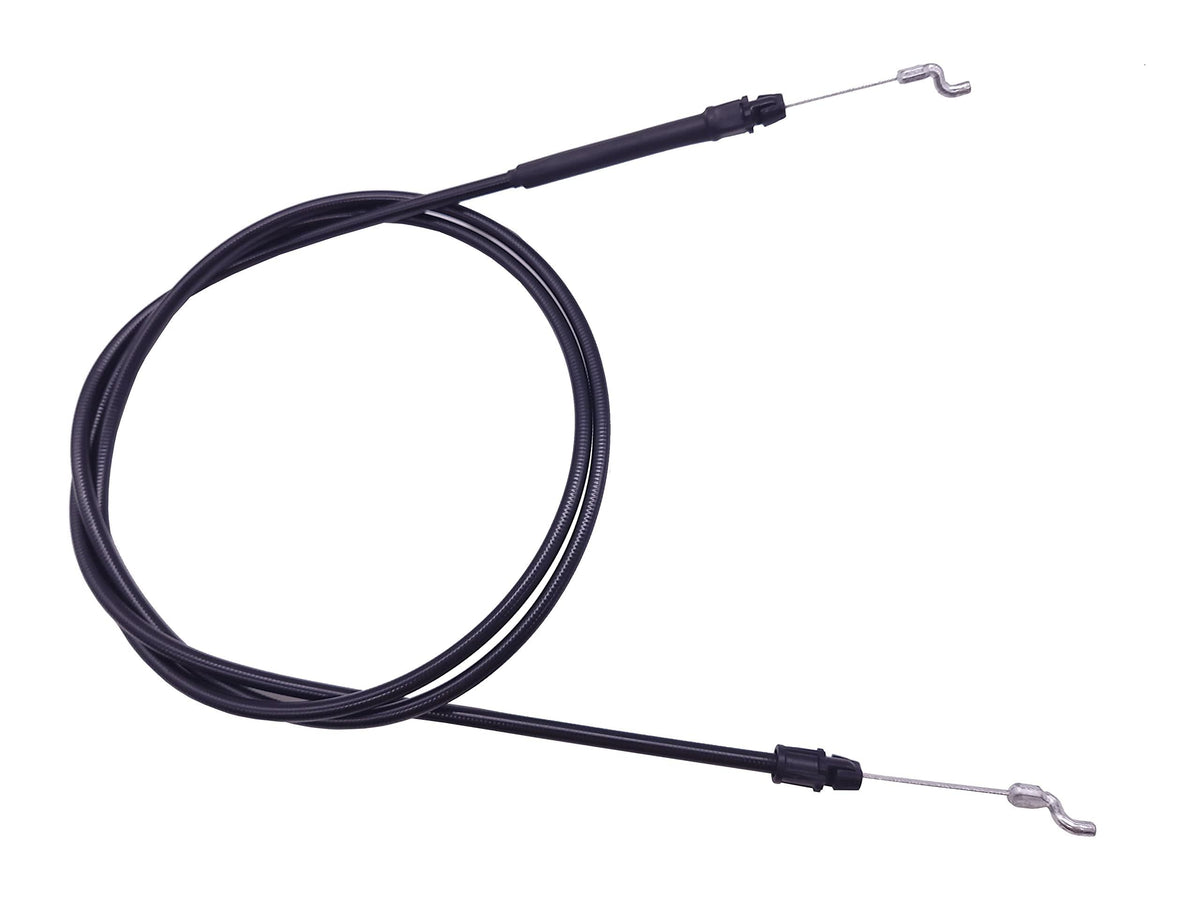 Gpartsden clutch cable conduit length measured at 63 inches for proper fit.