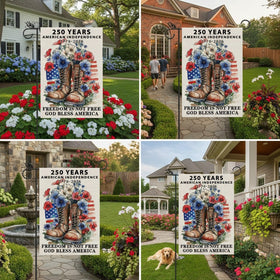 GPGHE 12.5x18 inch flag enhances outdoor spaces with color and charm.