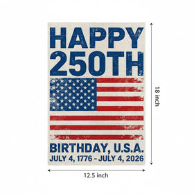 GPGHE patriotic flag double-sided printing readable outdoors