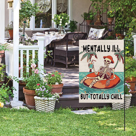 GPGHE holiday yard decor sign perfect for seasonal front door welcomes.