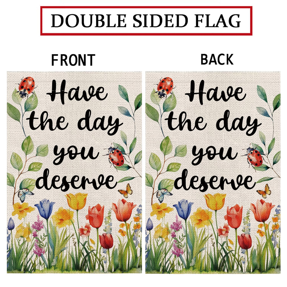 GPGHE flag ideal for porch, balcony or fence as a seasonal welcome