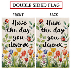 GPGHE flag ideal for porch, balcony or fence as a seasonal welcome