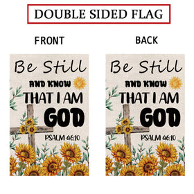 GPGHE summer yard flag made of weather-resistant polyester for porches and doors.