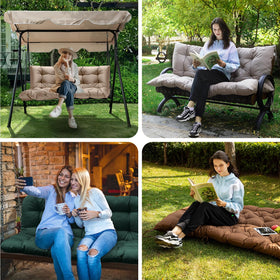 GPQAWER multicolor outdoor cushions option for garden and porch