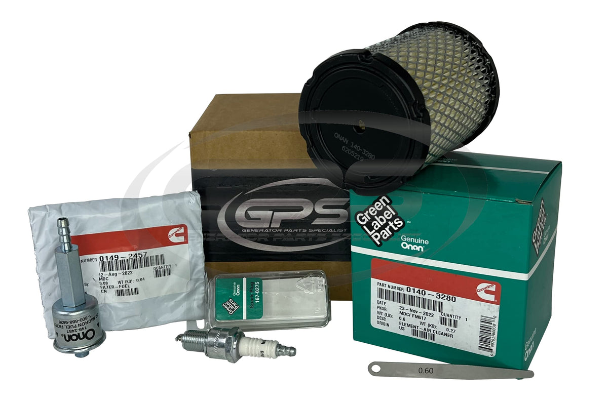 GPS air filter 140-3280 for Onan KY 4000 improves intake cleanliness and performance.
