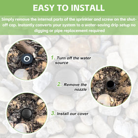 GPWXYYY cap seals provide water-saving option for irrigation systems