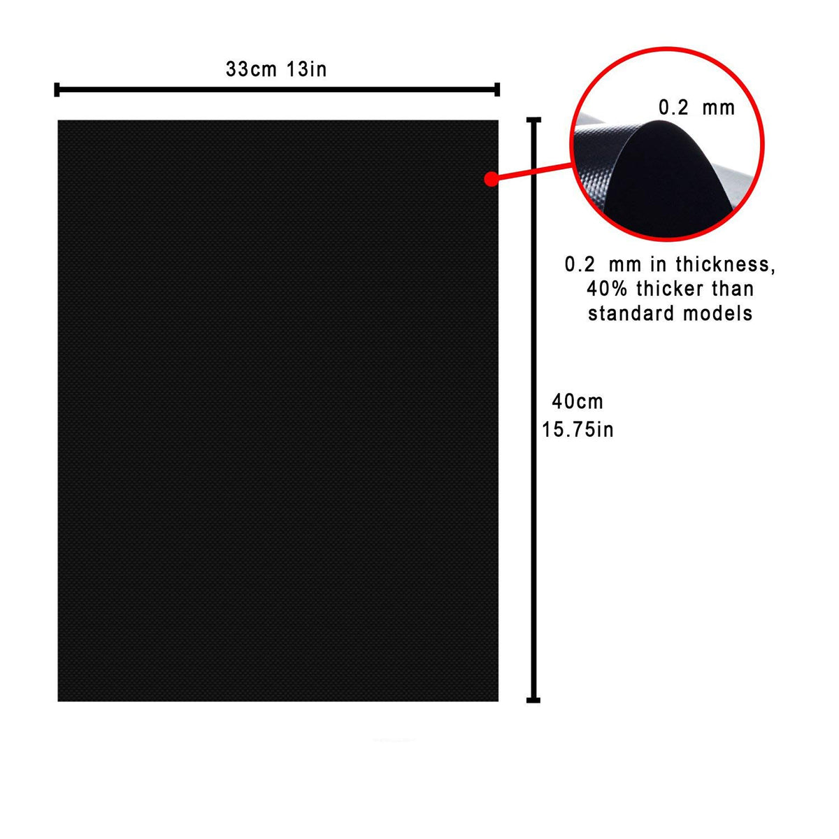 GQC grill mats are dishwasher safe for quick cleanup