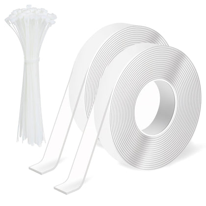 GQIRIL bird spikes kit with zip ties for easy outdoor installation.