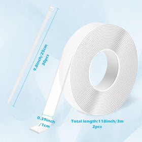 GQIRIL nano adhesive tape rolls deliver strong, residue-free mounting.
