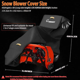 GRABADO heavy-duty windproof buckle ensures secure fit during storms
