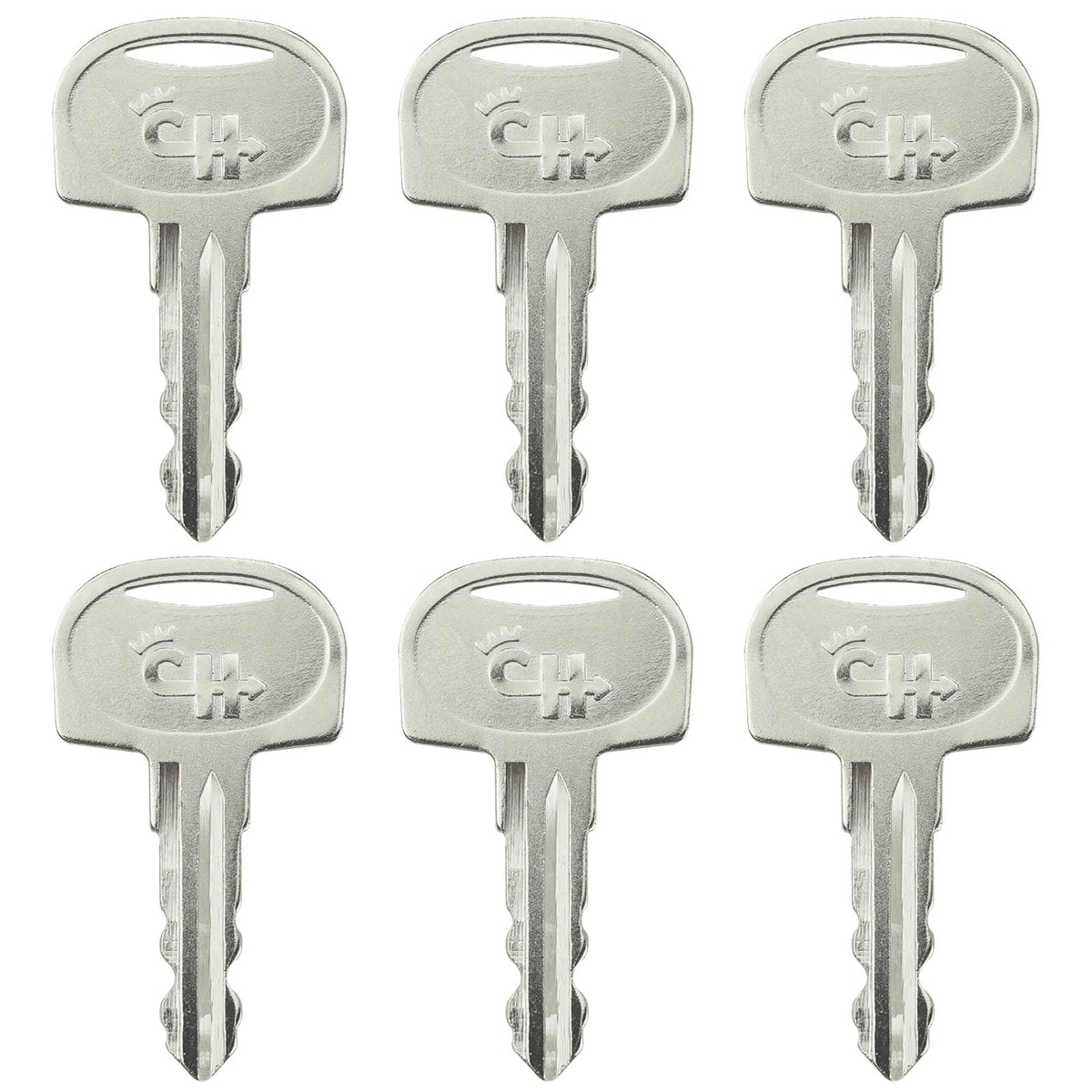 Gradora 601 ignition keys pack6 for quick on-site replacement on machines