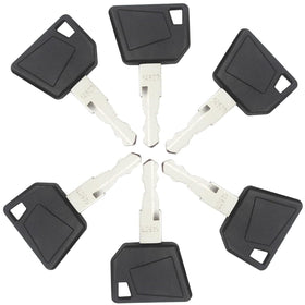 Gradora ignition keys pack6 pack shot illustrating six keys per pack