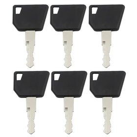Gradora ignition keys pack6 side view for quick on-site replacement with J-CB and more