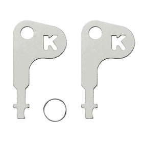 Gradora K-Key Adjustment Tool for MiniPro/Pro Plus, front view showing compact, durable design.